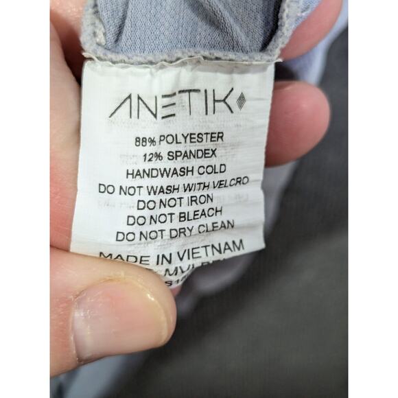 Anetik Performance Shirt Mens XL Fishing Seahorse Farm Hawaii UPF 30 Quick Dry - Picture 4 of 13